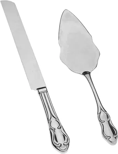 Miniatura 8 de Juego de cuchillo de pastel y servidor, artículos dorados de fiesta para boda, aniversario, fiesta de clásicos, Dorado elegante