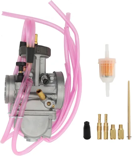 Miniatura 6 de Kit de Reemplazo de Carburador Nakkaa para RM125 RM250 CR250 CR250R CR500R KX125 KX250 YZ250 Motores de ATV Carburador PWK38 38MM 1978-2002