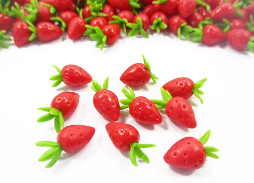 Miniatura 2 de Lote 20 Muñecas Frescas Sueltas Frescas Casa Miniaturas Alimentos Fruta Suministro 12781