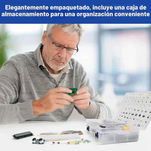 Miniatura 7 de SunFounder Raphael Ultimate Starter Kit para Raspberry Pi 5 4 B 3B B+ 400, Zero 2 W, cumple con RoHS, Python, C Java, tutoriales en línea y cursos