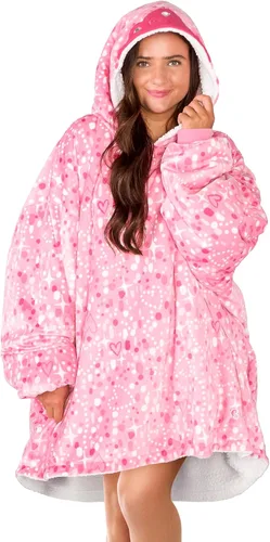Miniatura 19 de Bare Home B-Cozy - Manta con capucha, para llevar puesta, suave, afelpada, de sherpa, cálida, acogedora, de gran tamaño, disponible en tamaños