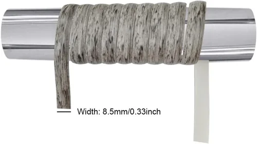 Miniatura 3 de Feyart Kits de reparación de ratán PE gris degradado de 0.335 in y 180.4 ft (incluye herramienta de palanca) para juego de conversación de patio
