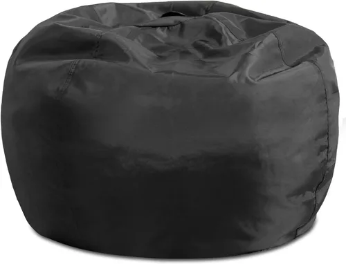 Miniatura 31 de Posh Beanbags - Sillón puff grande, 38 pulgadas, color azul rey sólido Nylon suave - Azul real