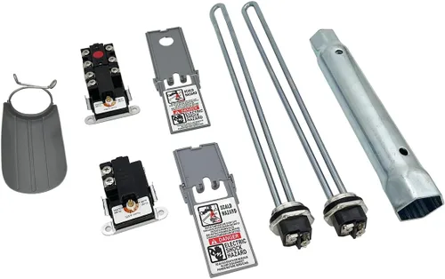 Miniatura 7 de Kit de ajuste del calentador de agua eléctrico, incluye dos elementos de calentador de agua de 4500 W 240 V, termostato superior, termostato EWH-01