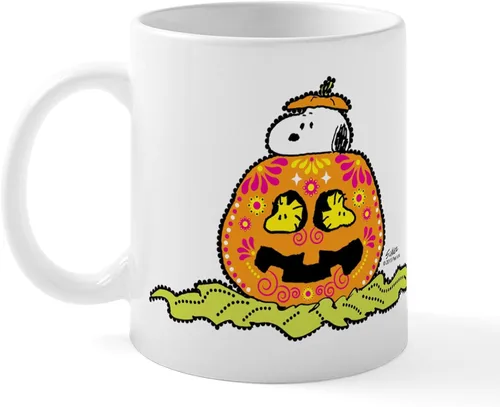 Miniatura 71 de CafePress Sincere Pumpkin Patch Mug Taza de café de cerámica de 11 oz (11.0 fl oz)