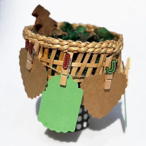Miniatura 8 de LWR CRAFTS Cordón de yute de 0.059 in, natural, 45 pies cada uno (paquete de 2, 90 pies en total) - Cordel para manualidades para envoltura
