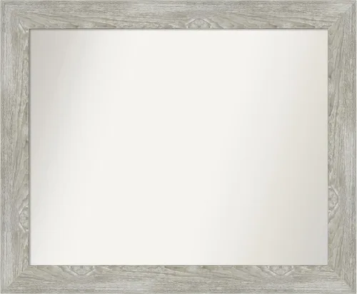 Miniatura 190 de Amanti Art Espejo personalizado, espejo de baño Alexandria Greywash, espejo de pared o espejo de tocador de baño sobre el fregadero