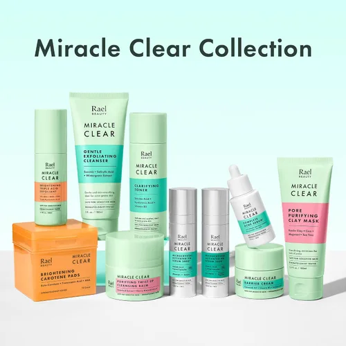 Miniatura 9 de Rael Removedor de maquillaje, Bálsamo limpiador Miracle Clear – Bálsamo removedor de maquillaje Twist-Up con aceites de salvado de arroz y jojoba