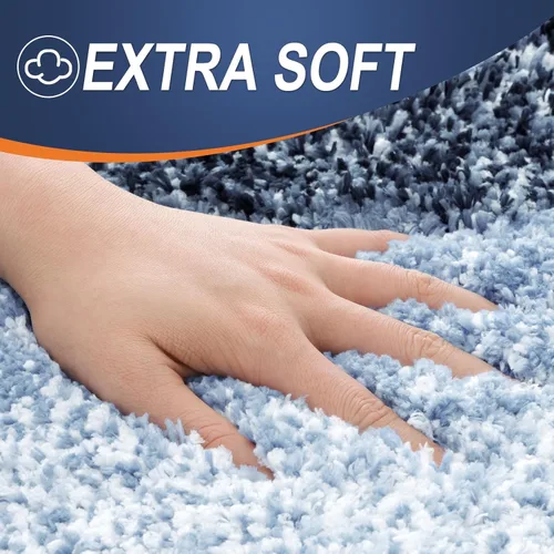 Miniatura 2 de OLANLY Alfombra de Baño 44x24 pulgadas, Alfombra de Baño de Microfibra Extra Suave y Absorbente, Corredor de Alfombra de Baño Antideslizante