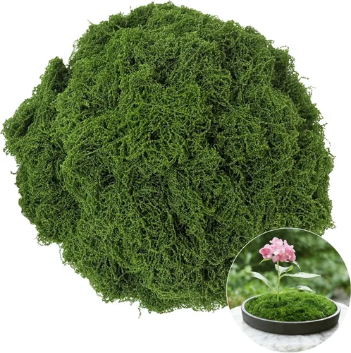 Miniatura 8 de Musgo falso para plantas en maceta, musgo verde para manualidades, musgo floral artificial para macetas, decoración de musgo verde para centros