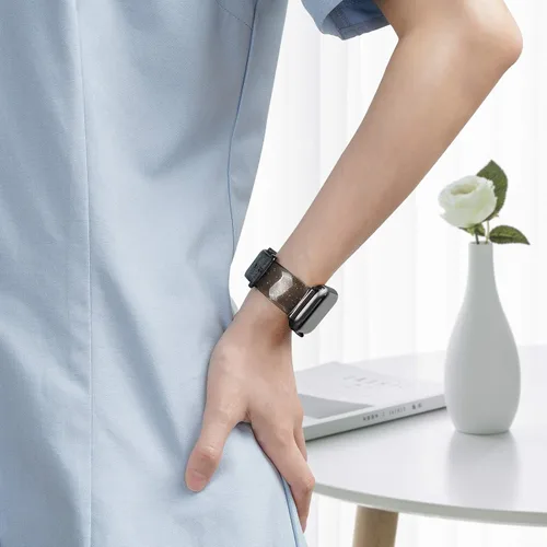 Miniatura 5 de iiteeology Compatible con Apple Watch Band de 1.65 pulgadas, 1.73 pulgadas, 1.75 pulgadas, 1.73 pulgadas, correa deportiva de silicona suave