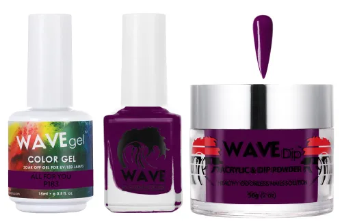Miniatura 8 de WAVEGEL - Juego de gel de remojo, laca de uñas y polvo acrílico a juego - Colección Simplicity - #P109 Blizzard