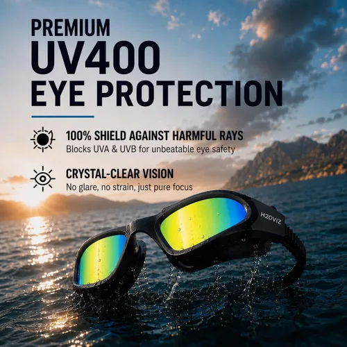 Miniatura 3 de Gafas de natación polarizadas, antivaho y protección UV400, antifugas, incluye tapones para los oídos Pro Swim Hombres Mujeres Adolescentes