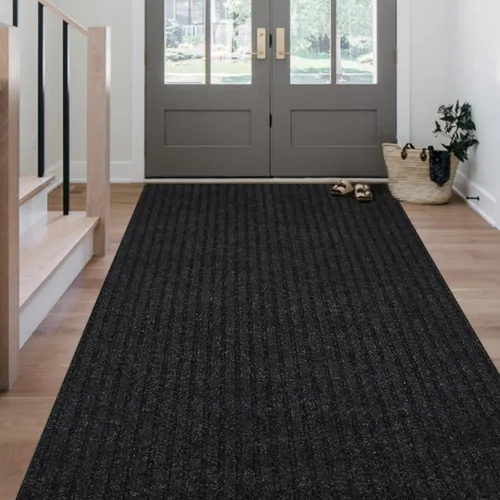 Alfombra Corredor para Exterior/Interior de 2 pies x 6 pies, Tamaños Personalizados para Pasillo con Respaldo de Goma Antideslizante, Alfombras