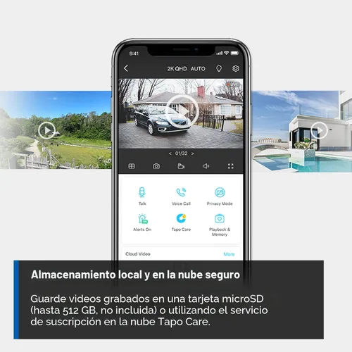 Miniatura 8 de Tapo by TP-Link MagCam sin cables, cámara de seguridad inteligente alimentada por batería 2K para interiores y exteriores, montaje magnético, visión