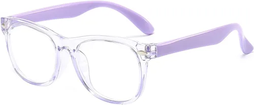 Miniatura 10 de FANNYGO Paquete de 3 gafas de bloqueo de luz azul para niños, gafas de lectura para computadora para niños y niñas de 3 a 9 años
