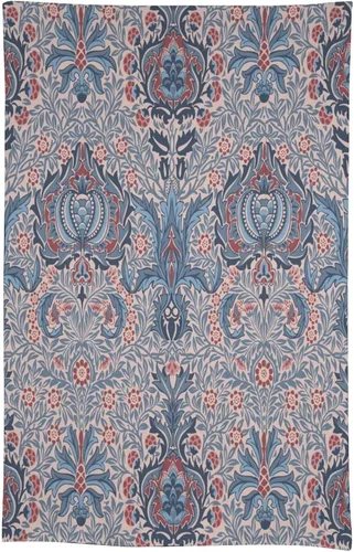 Miniatura 111 de Mantel Floral Retro de Pájaros, Diseño Original Bohemio William Morris Estampado Cubierta de Mesa para Hogar Picnic Fiesta Comedor Cocina William