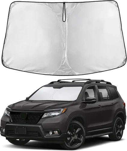 Miniatura 126 de EcoNour Parasol para parabrisas compatible con Hyundai Tucson 2016-2019 2020 2021, visera solar para parabrisas delantero y ventana, bloqueador