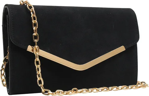 Miniatura 3 de Bolso de mano para mujer, bolso de mano con cadena desmontable para bodas y fiestas