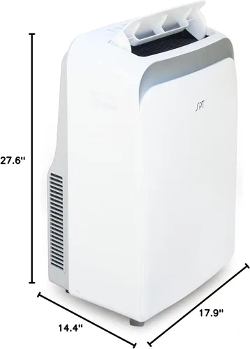 Miniatura 8 de SPT WA-S8001E Aire acondicionado portátil de 12,000 BTU - Enfriamiento (SACC: 8,000BTU), con enfriamiento, deshumidificador, ventilador, blanco