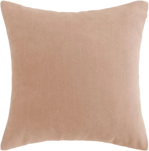 Miniatura 2 de AMBERIS 2 fundas de almohada (45×45cm) (sin relleno) Beige, estilo moderno 2 fundas de almohada (sin relleno) para decoración del hogar y hotel