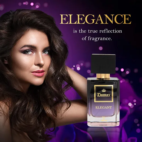 Miniatura 5 de Dumont ELEGANTE – 3.4 oz – Perfume unisex para hombres y mujeres – Fragancia afrutada, floral, almizclada y de lujo – Bruma de colonia de larga
