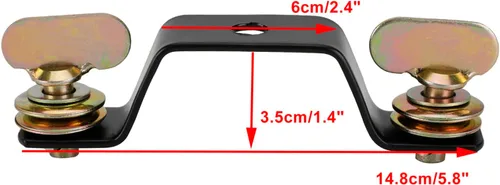 Miniatura 2 de 1 par de abrazaderas de luz de escenario para 7R Sharpy 230W Zoom Luz de haz de cabeza móvil