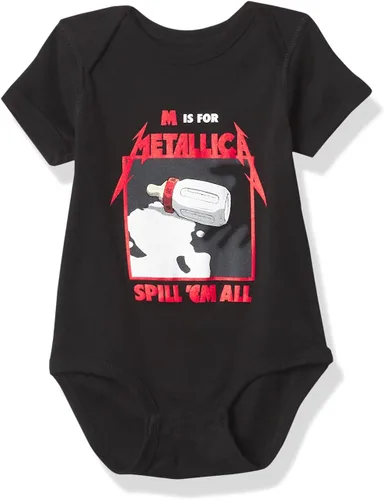 Metallica baby-boys Baby M is for Kea BodysuitBaby and Toddler T-Shirt Set