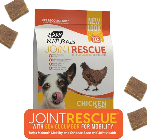 Miniatura 10 de ARK NATURALS Golosinas para la movilidad articular Sea Mobility Joint Rescue para perros, sabor cordero, suplemento articular con glucosamina
