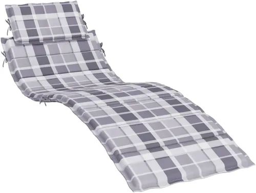 Miniatura 46 de Cojín para tumbona con almohada para la cabeza, cojines de asiento para exteriores para muebles de patio, sillas de descanso, tela (100% poliéster)