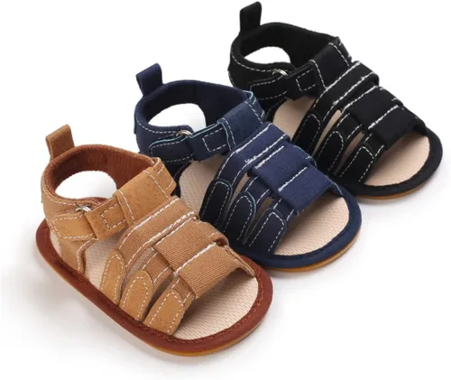 Miniatura 6 de Timatego Sandalias de verano para bebés, niños y niñas, suela suave, antideslizantes, para recién nacidos, primeros pasos, zapatos deportivos