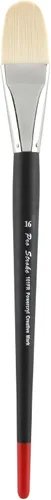 Miniatura 9 de Creative Mark Powercryl Ultimate - Pinceles de pintura acrílica, Filbert #4, pinceles de pintura para artistas, 3 diámetros de filamento de cabello