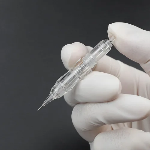 Miniatura 3 de BIOMASER - Agujas de cartucho – 10 agujas esterilizadas de cartucho de maquillaje permanente, hilo de rosca, aguja de tatuaje para máquina