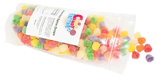 Miniatura 9 de Sarah's Candy Factory Caramelos surtidos de gotas de especias en bolsa resellable, 2.5 libras