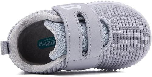 Miniatura 3 de Zapatos de bebé niño niña zapatillas Flyknit antideslizante primeros caminantes 6 9 12 18 24 meses
