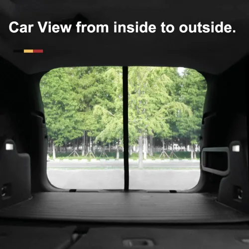 Miniatura 3 de Ovege Malla de Puerta Trasera de Coche para SUV, Pantallas Anti-Insectos para Tienda de Campaña en Coche, Mosquitero Magnético para Esenciales