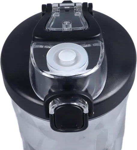Miniatura 8 de Licuadora portátil, 18000rpm 20.3 fl oz de gran capacidad inalámbrica de acero inoxidable con 6 cuchillas ultra afiladas para batidos y licuados