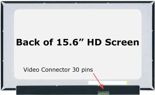 Miniatura 2 de SCREENARAMA Nueva pantalla de repuesto para NT156WHM-N44 V8.0, HD 1366x768, mate, pantalla LED LCD con herramientas HD Matte