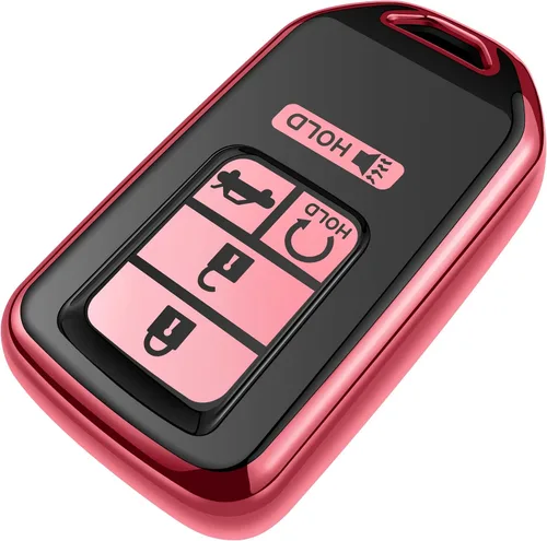 Miniatura 12 de Tukellen Funda para llavero Honda, TPU suave de alta calidad, protección completa, funda para llavero Accord Civic CRV Pilot Ridgeline Odyssey Azul