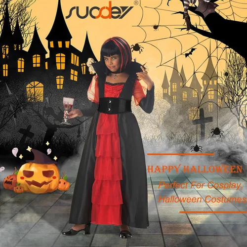 Miniatura 3 de SUOSDEY Cinturón de corsé jacquard para niños, con huesos suaves, para niñas, adolescentes, pirata, Halloween, renacentista, con cordones, cinturón