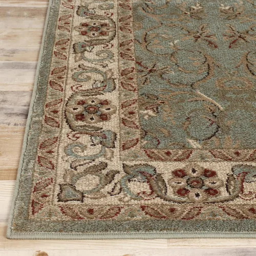 Miniatura 3 de SUPERIOR - Alfombra de área para interiores con respaldo de yute, alfombras para dormitorio, sala de estar/comedor, oficina, cocina, decoración Verde