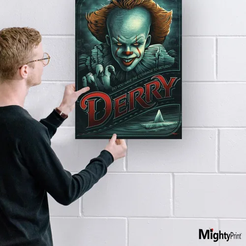 Miniatura 3 de MIGHTYPRINT IT: Capítulo Dos – Coraje para regresar – Arte de pared duradero de 17 x 24 – NO hecho de papel – Coleccionable con licencia