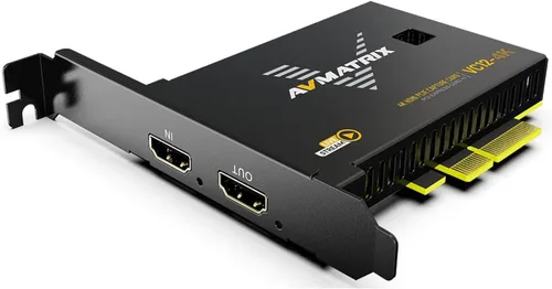 Miniatura 9 de AVMATRIX Tarjeta de captura PCIE para PC, 4CH SDI con latencia ultra baja 1080P60 para transmisión en vivo multicanal, videoconferencia, educación