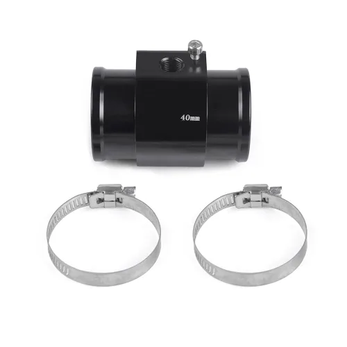 Miniatura 13 de Abrazadera de adaptador de sensor de radiador para tubo de junta de temperatura de agua de aluminio, medidor de temperatura, abrazadera azul de 34 mm