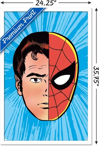 Miniatura 3 de Trends International Marvel Comics Spider-Man - Póster de pared con sentido de araña
