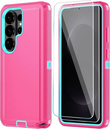 Miniatura 34 de ONOLA Funda compatible con Samsung Galaxy S24 Ultra con protector de pantalla HD, resistente a los golpes y a las caídas, funda de 3 capas