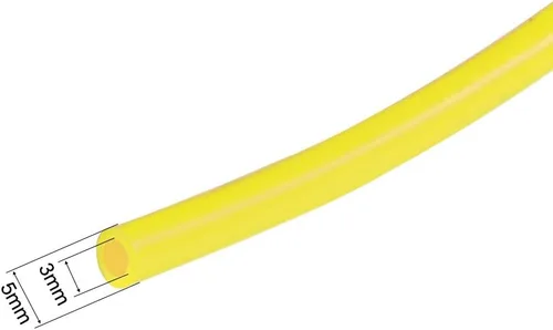 Miniatura 2 de uxcell Tubo de silicona, 1/8 pulgadas de diámetro interior x 3/16 pulgadas de diámetro exterior de 10 pies, tubo de goma de silicona, manguera