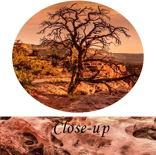 Miniatura 5 de KREATIVE ARTS Lienzo grande para pared, hermoso paisaje del Parque Nacional del Gran Cañón, Arizona, Estados Unidos, fotos panorámicas de puesta