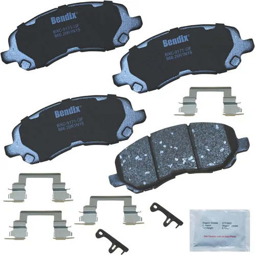 Miniatura 289 de Pastillas de freno delanteras cerámicas Bendix Priority1 CFC2302 para Hyundai Elantra 2021, Sonata 2022-2020, Kia K5 2023-2021