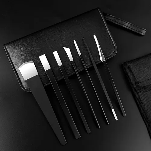 Miniatura 5 de Cuchillo profesional para callos y pedicura, cuchillo de pedicura para pies encarnados, cuchillos para cutículas, herramientas para el cuidado